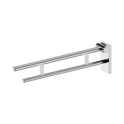 Nero Mecca Care Foldable Toilet Support Arm, Chrome