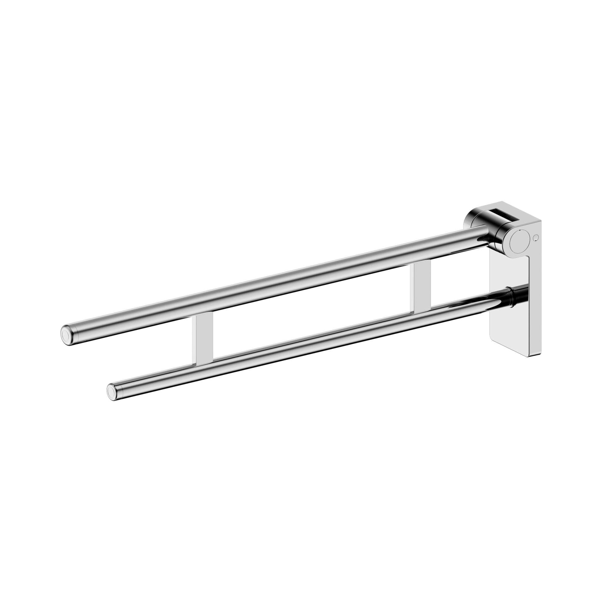 Nero Mecca Care Foldable Toilet Support Arm, Chrome