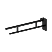 Nero Mecca Care Foldable Toilet Support Arm, Matte Black
