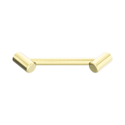 Nero Mecca Care 25mm Footrest Corner Grab Rail 215mm, Brushed Gold