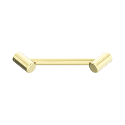 Nero Mecca Care 25mm Footrest Corner Grab Rail 215mm, Brushed Gold