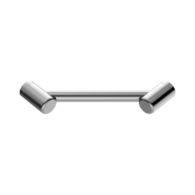 Nero Mecca Care 25mm Footrest Corner Grab Rail 215mm, Chrome