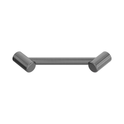 Nero Mecca Care 25mm Footrest Corner Grab Rail 215mm, Gun Metal