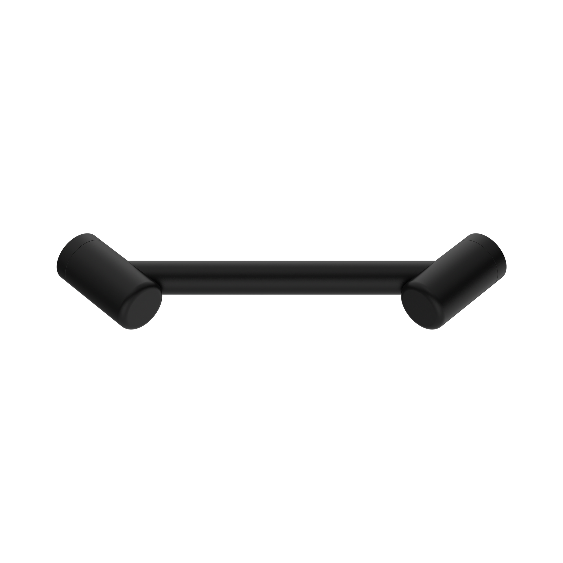 Nero Mecca Care 25mm Footrest Corner Grab Rail 215mm, Matte Black