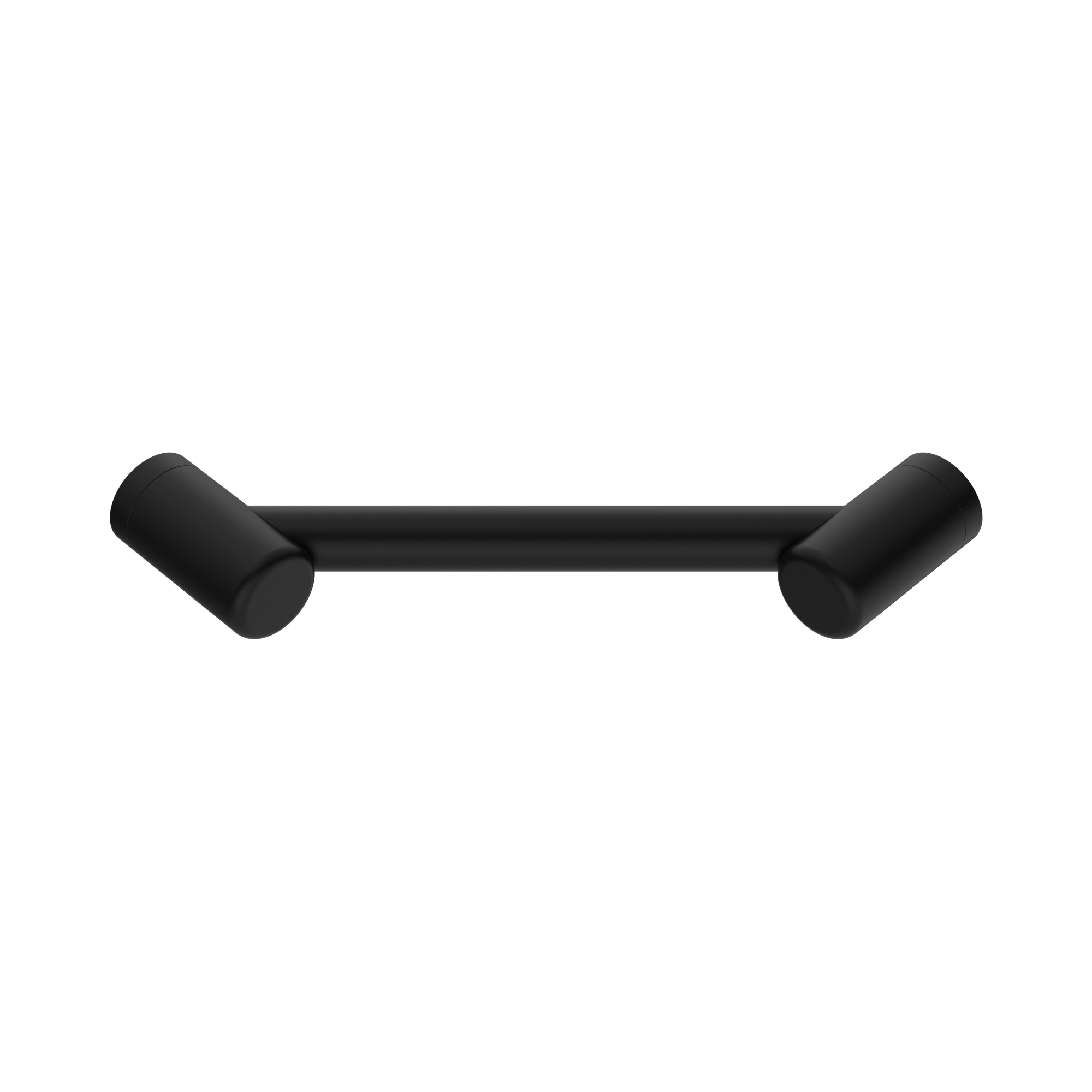 Nero Mecca Care 25mm Footrest Corner Grab Rail 215mm, Matte Black