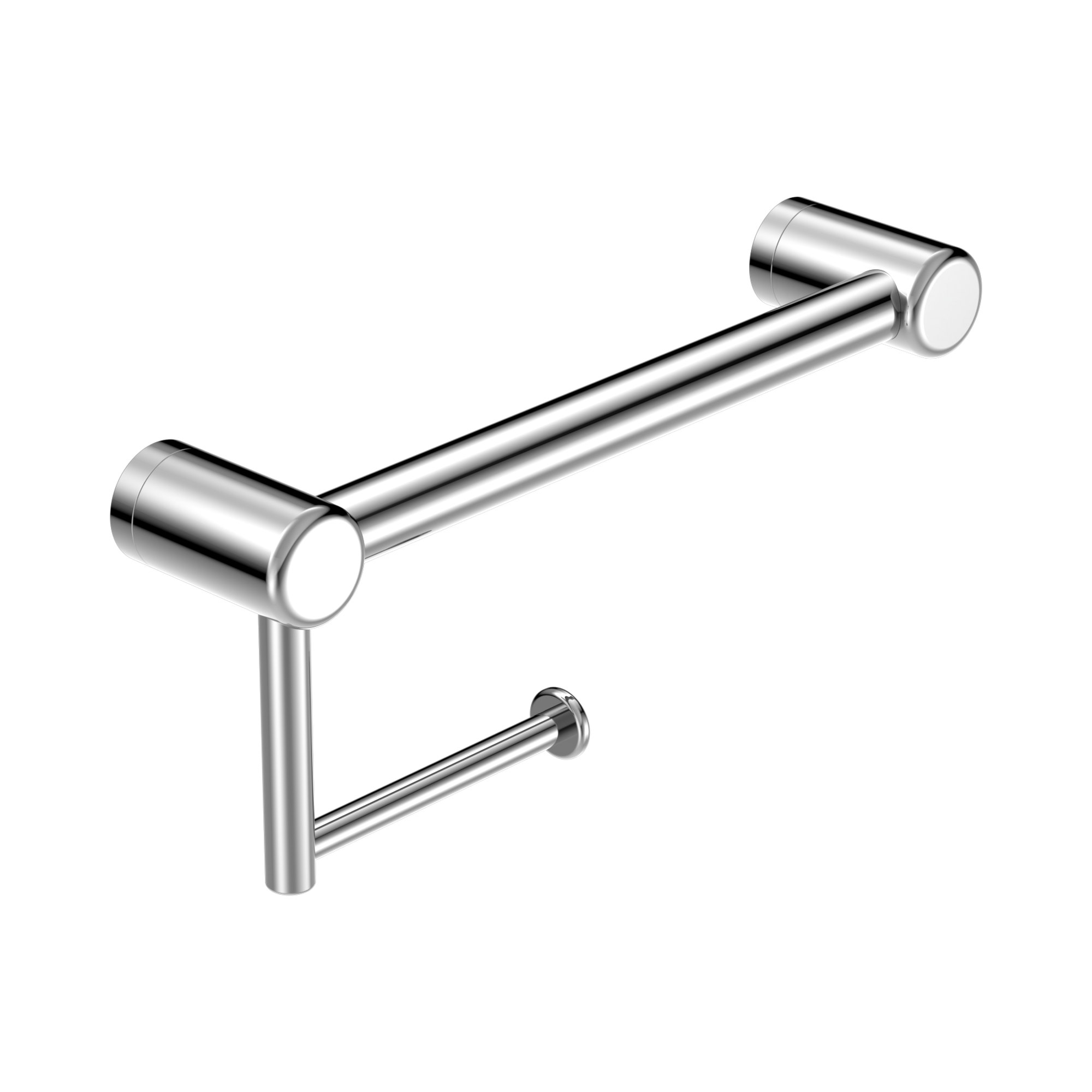 Nero Mecca Care 25mm Toilet Roll Rail 300mm, Chrome