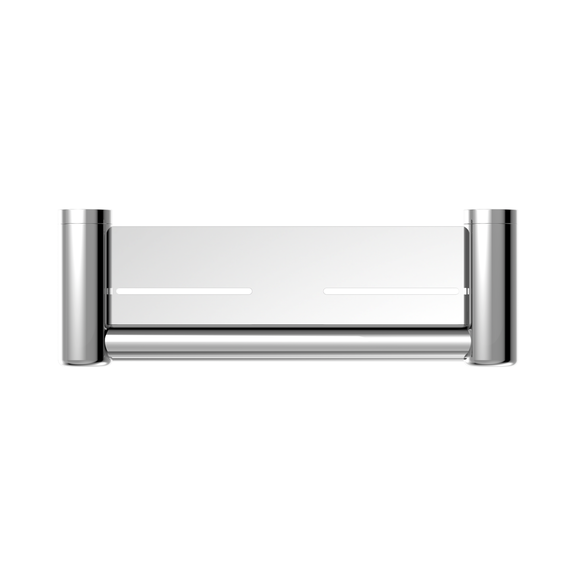 Nero Mecca Care 25mm Grab Rail With Shelf 300mm, Chrome