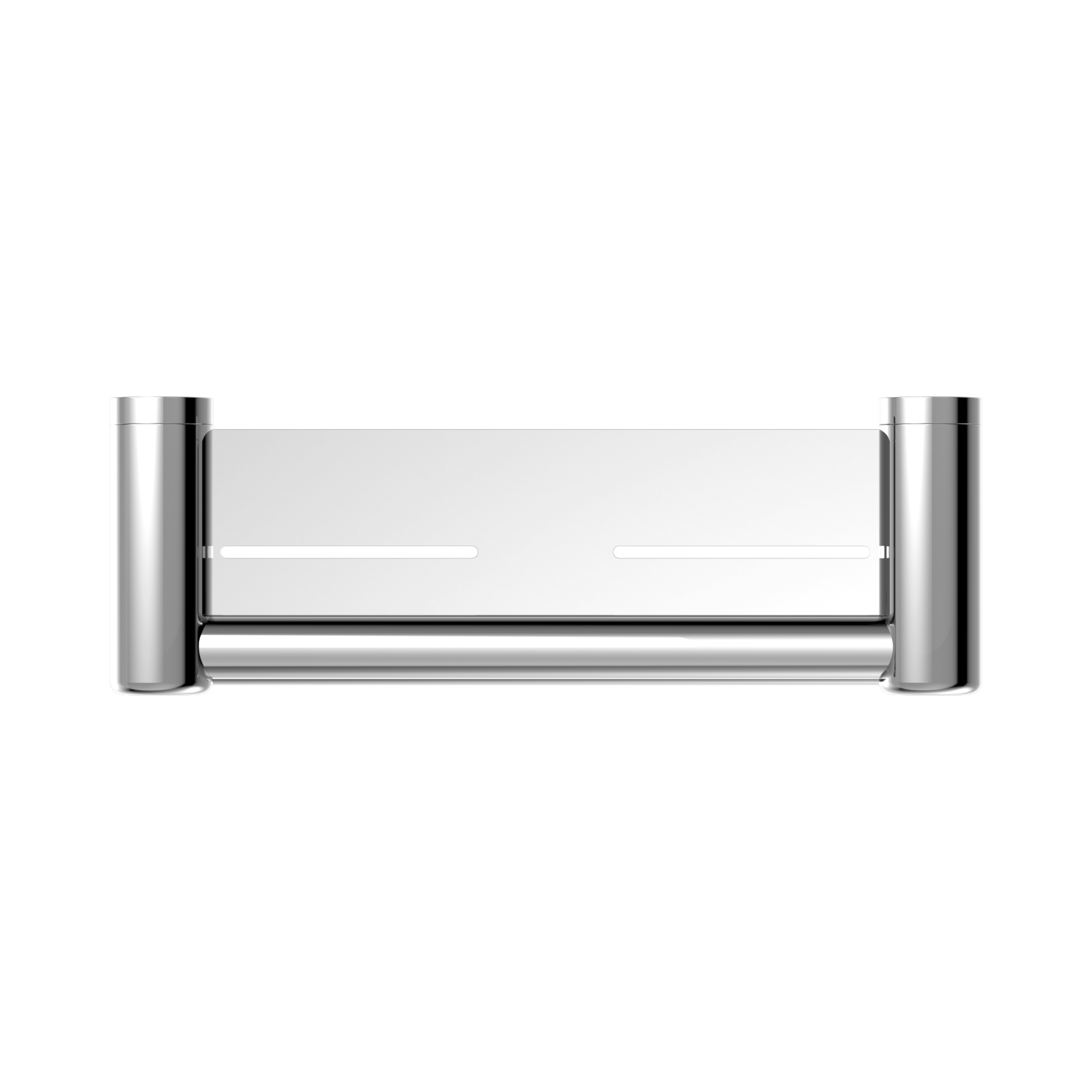 Nero Mecca Care 25mm Grab Rail With Shelf 300mm, Chrome