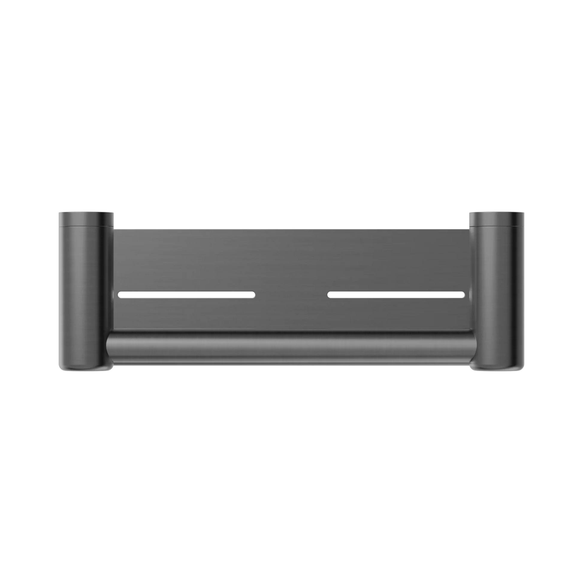 Nero Mecca Care 25mm Grab Rail With Shelf 300mm, Gun Metal