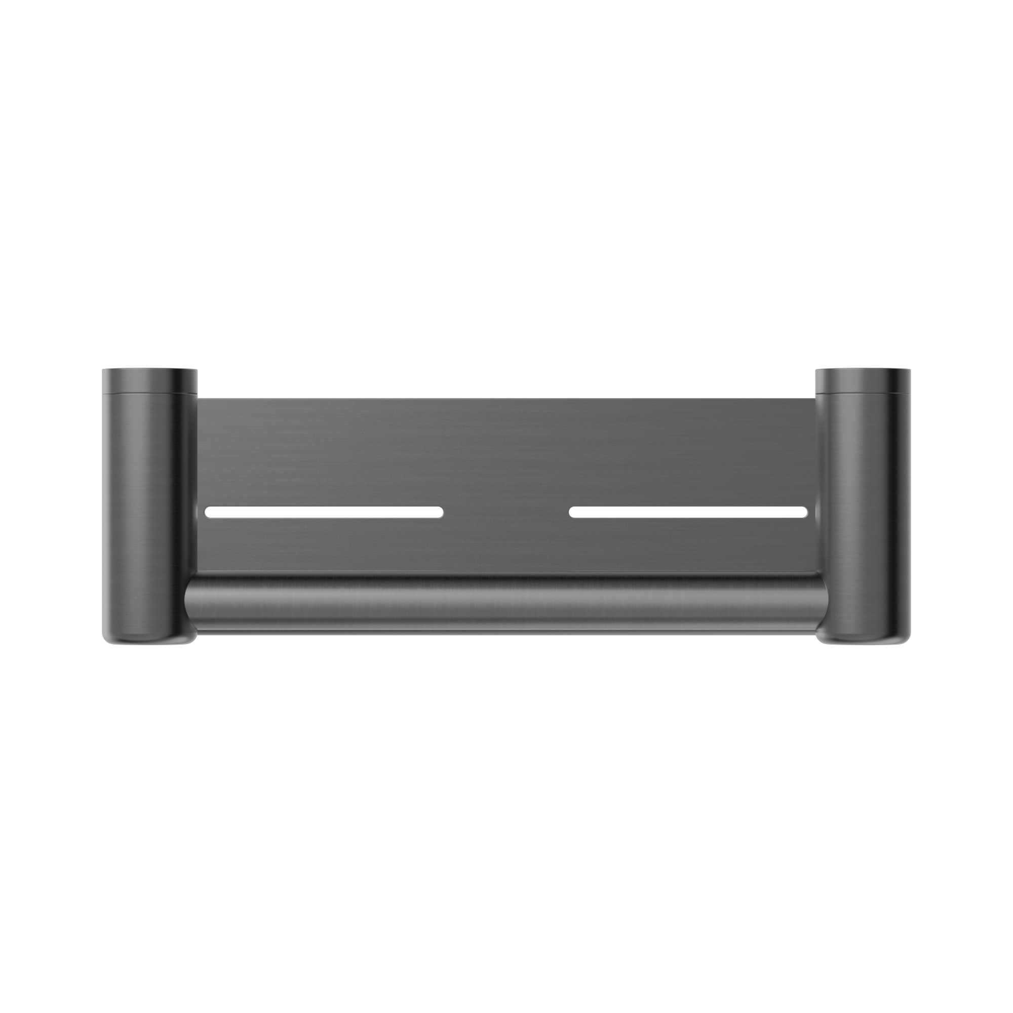 Nero Mecca Care 25mm Grab Rail With Shelf 300mm, Gun Metal