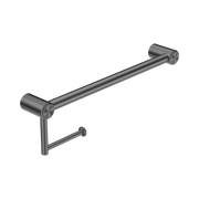 Nero Mecca Care 25mm Toilet Roll Rail 450mm, Gun Metal
