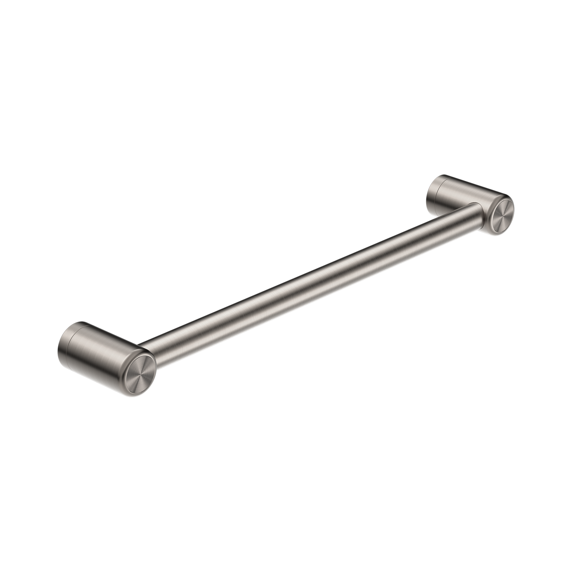 Nero Mecca Care 25mm Grab Rail 450mm, Brushed Nickel