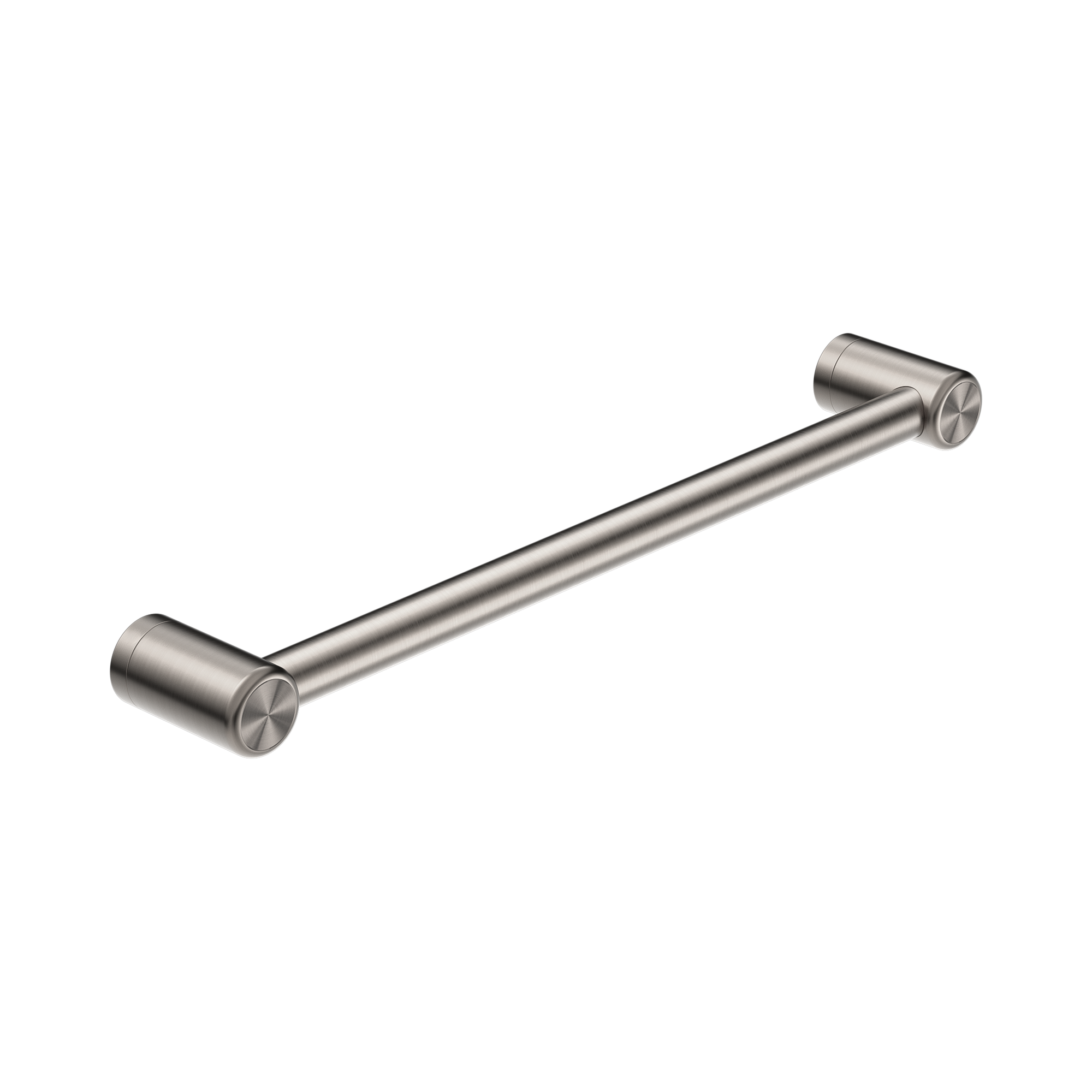 Nero Mecca Care 25mm Grab Rail 450mm, Brushed Nickel