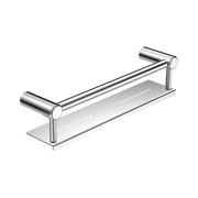 Nero Mecca Care 25mm Grab Rail With Shelf 450mm, Chrome