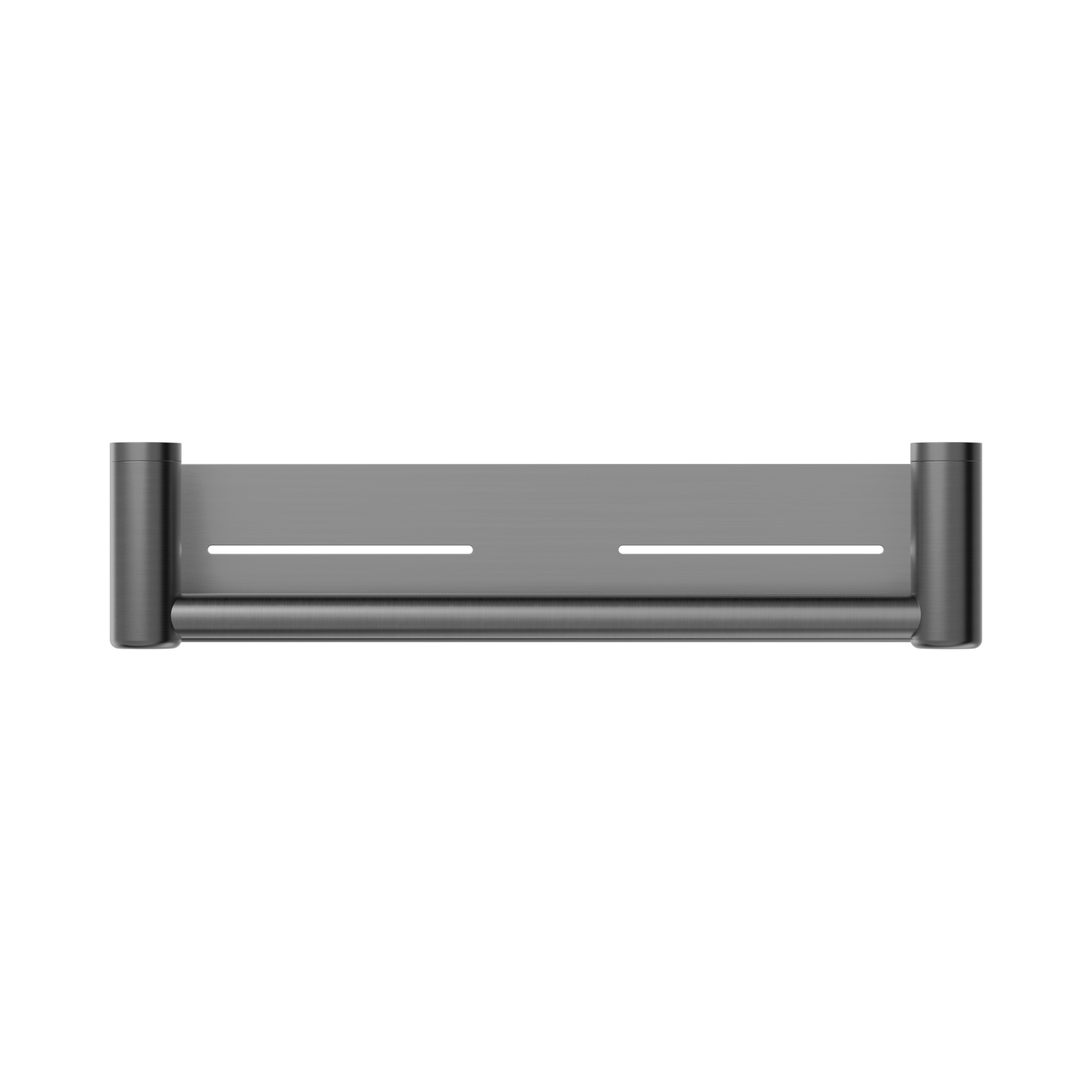 Nero Mecca Care 25mm Grab Rail With Shelf 450mm, Gun Metal