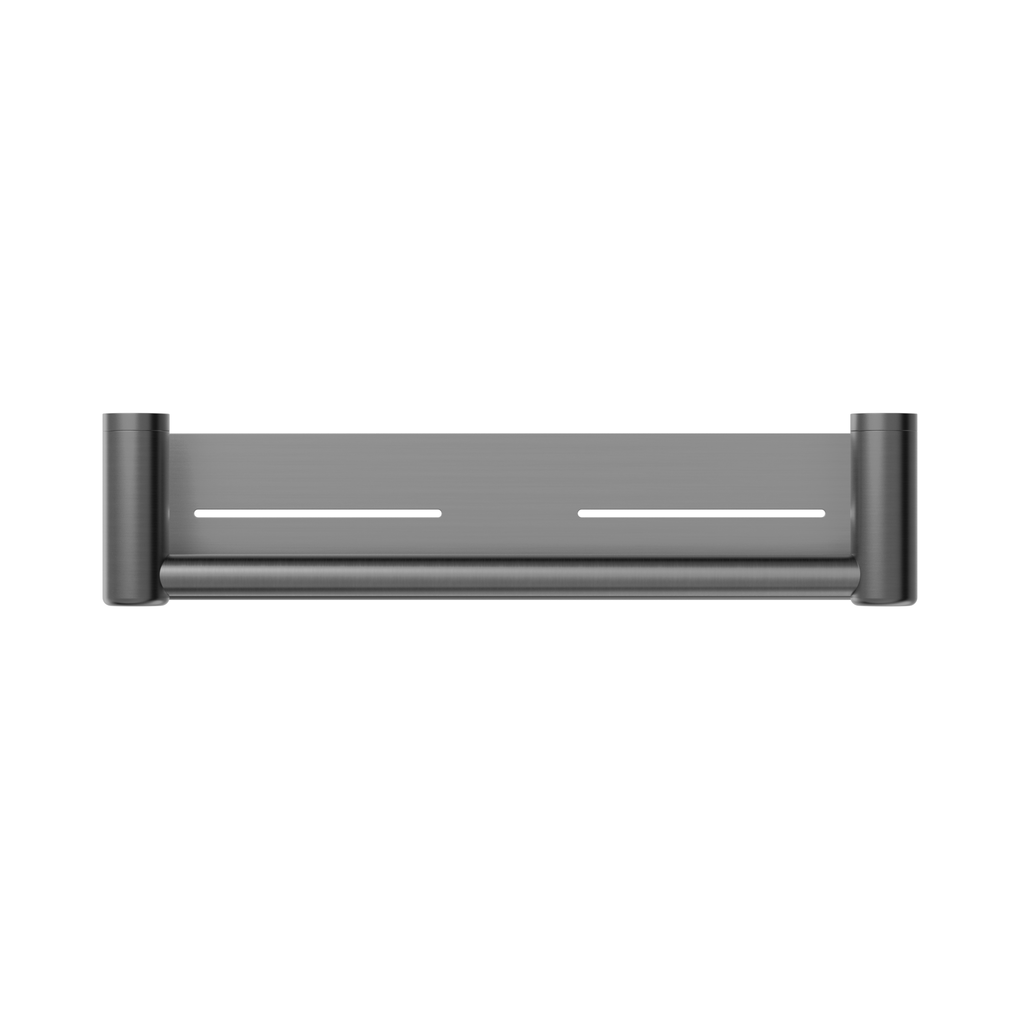 Nero Mecca Care 25mm Grab Rail With Shelf 450mm, Gun Metal