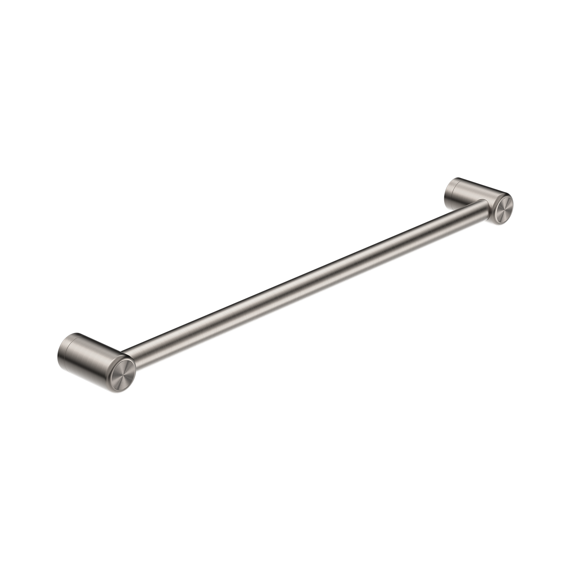 Nero Mecca Care 25mm Grab Rail 600mm, Brushed Nickel