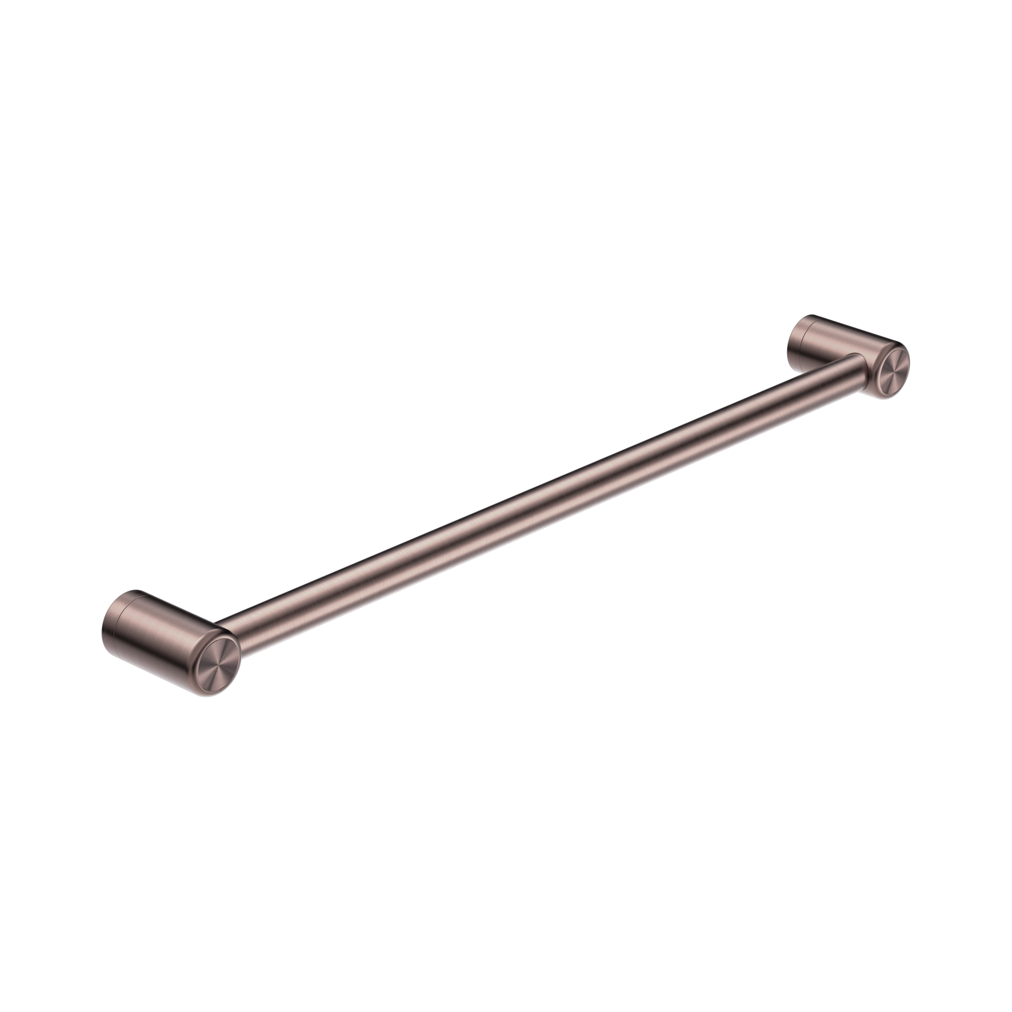 Nero Mecca Care 25mm Grab Rail 600mm, Brushed Bronze
