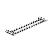 Nero Mecca Care 25mm Double Towel Grab Rail 600mm, Chrome