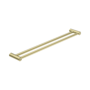 Nero Mecca Care 25mm Double Towel Grab Rail 900mm, Brushed Gold