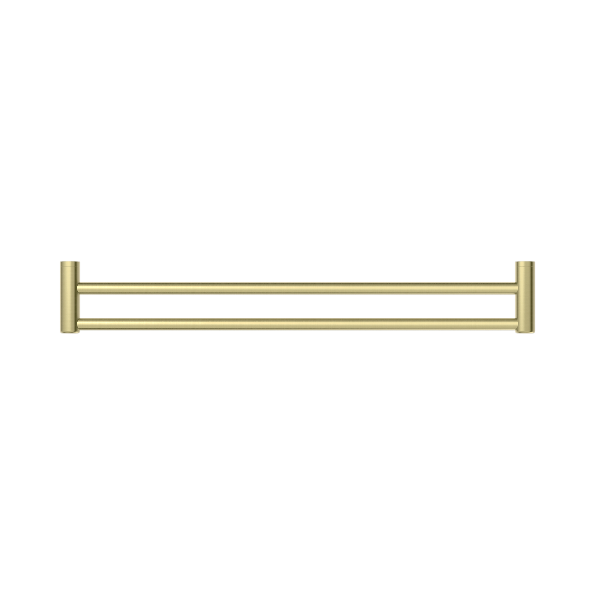 Nero Mecca Care 25mm Double Towel Grab Rail 900mm, Brushed Gold