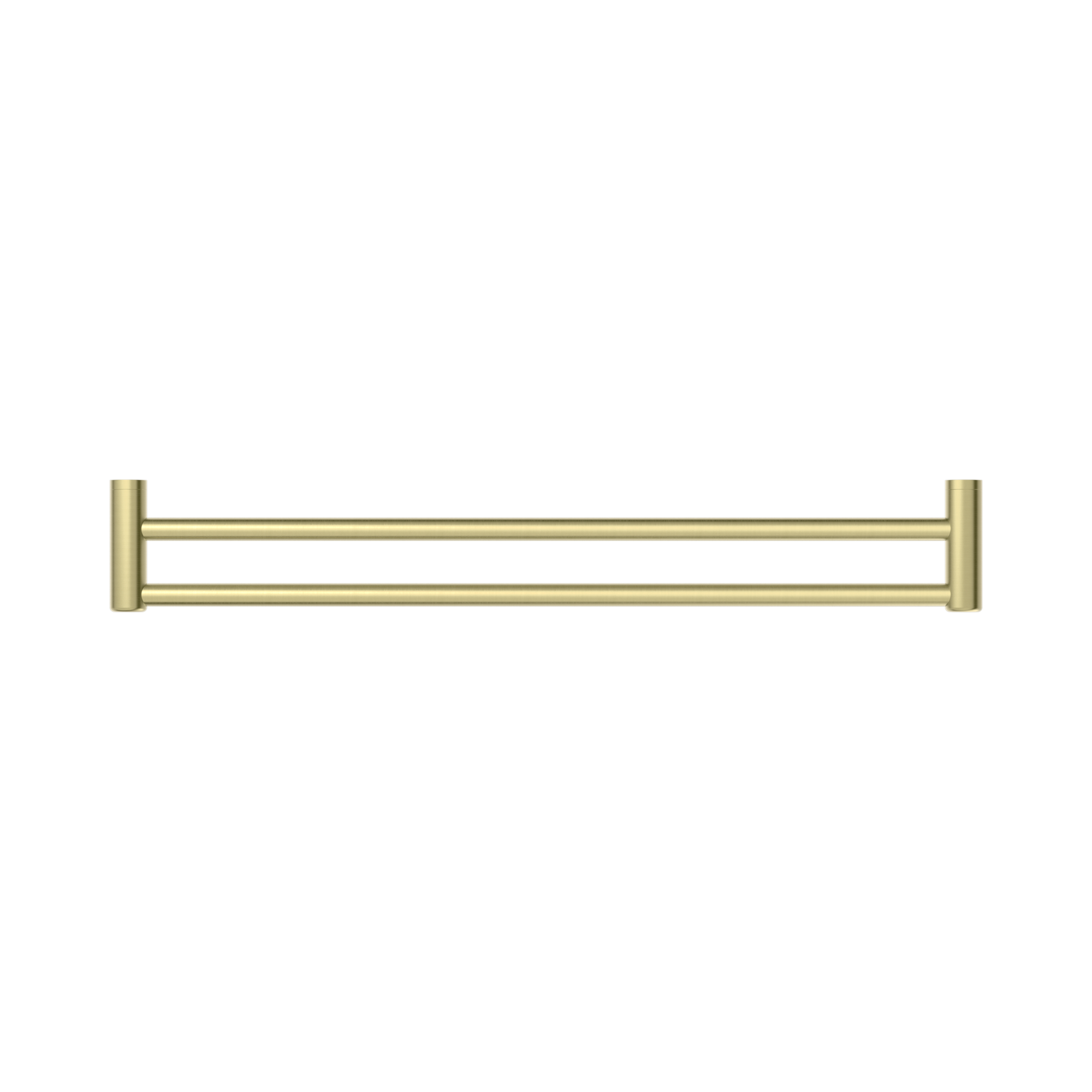 Nero Mecca Care 25mm Double Towel Grab Rail 900mm, Brushed Gold