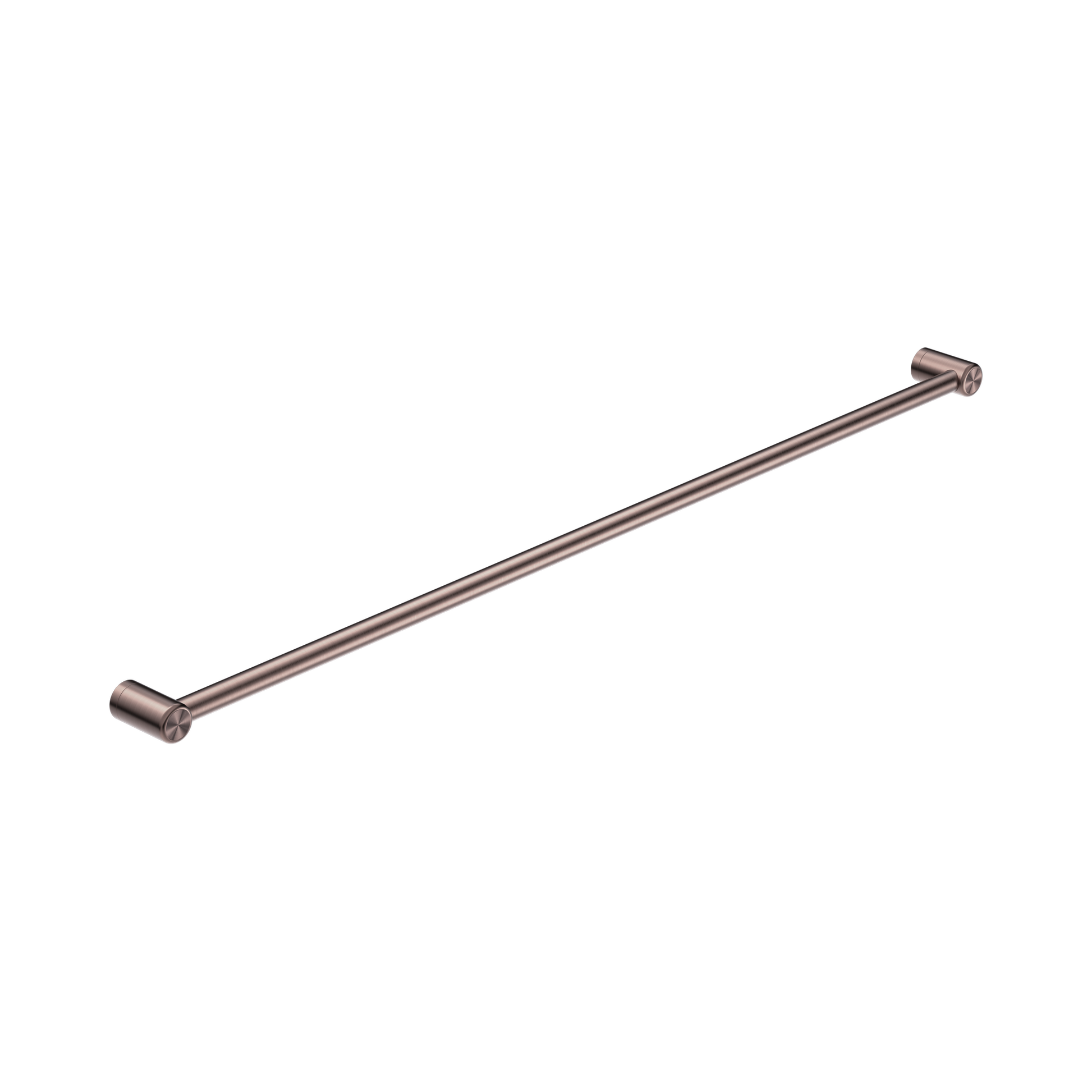 Nero Mecca Care 25mm Grab Rail 1200mm, Brushed Bronze