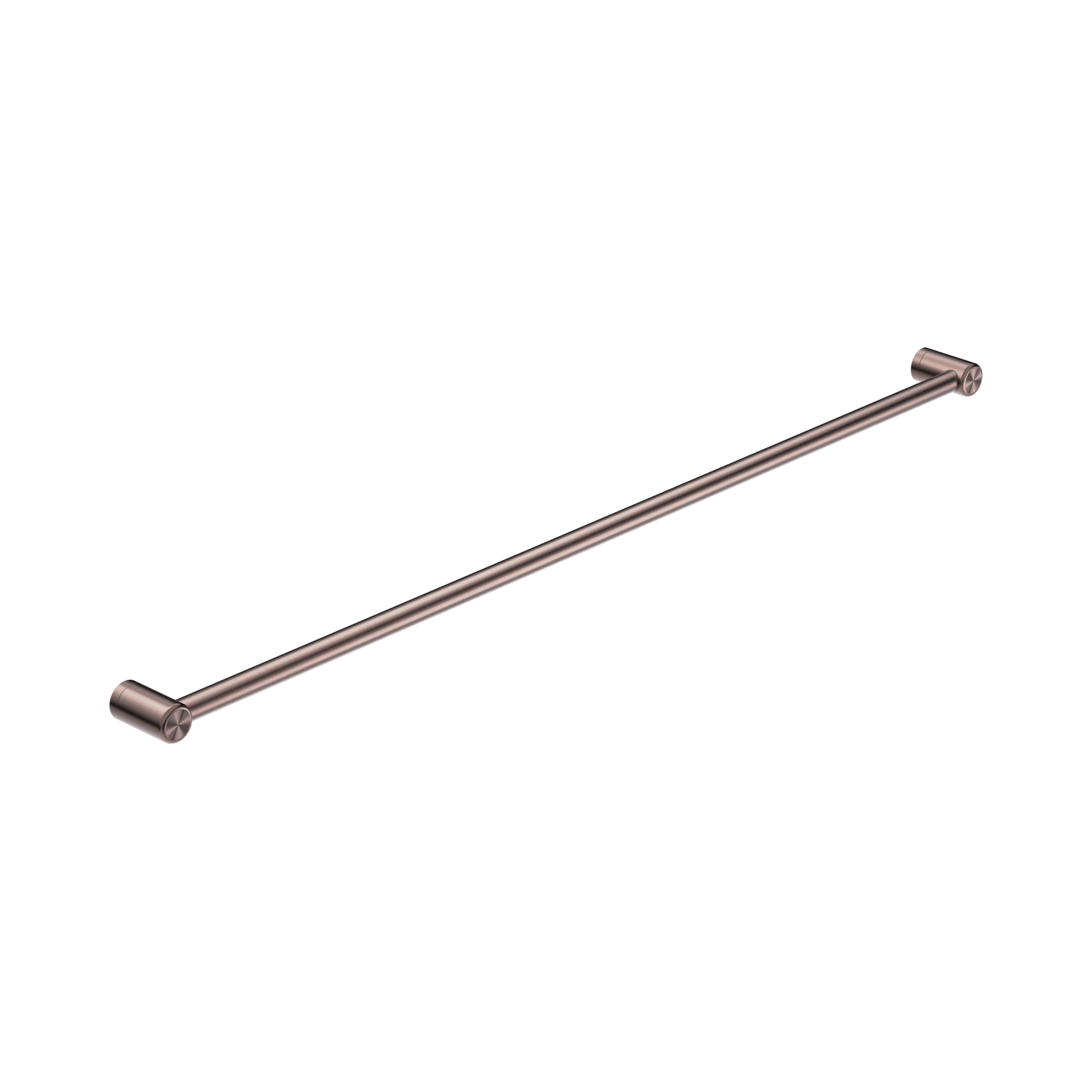 Nero Mecca Care 25mm Grab Rail 1200mm, Brushed Bronze