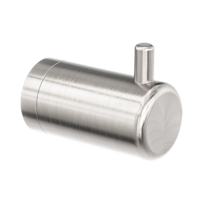 Nero Mecca Care 25mm Wall Hook, Brushed Nickel