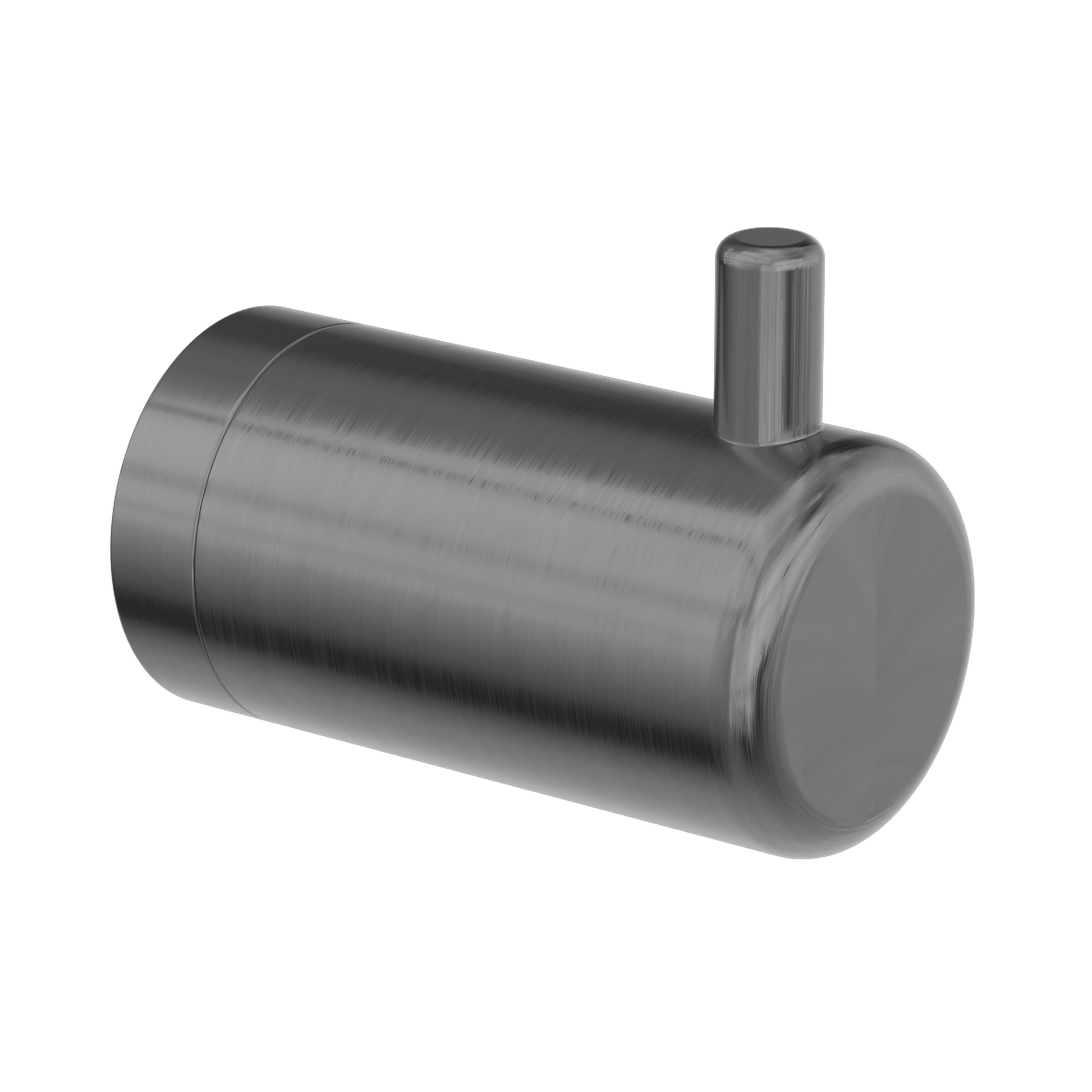 Nero Mecca Care 25mm Wall Hook, Gun Metal