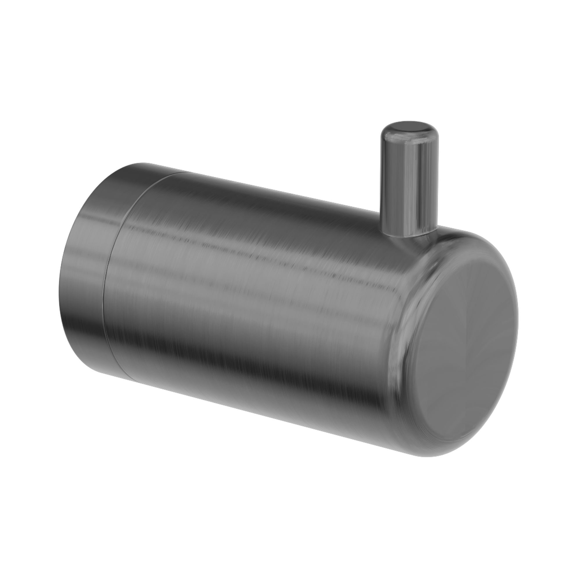 Nero Mecca Care 25mm Wall Hook, Gun Metal
