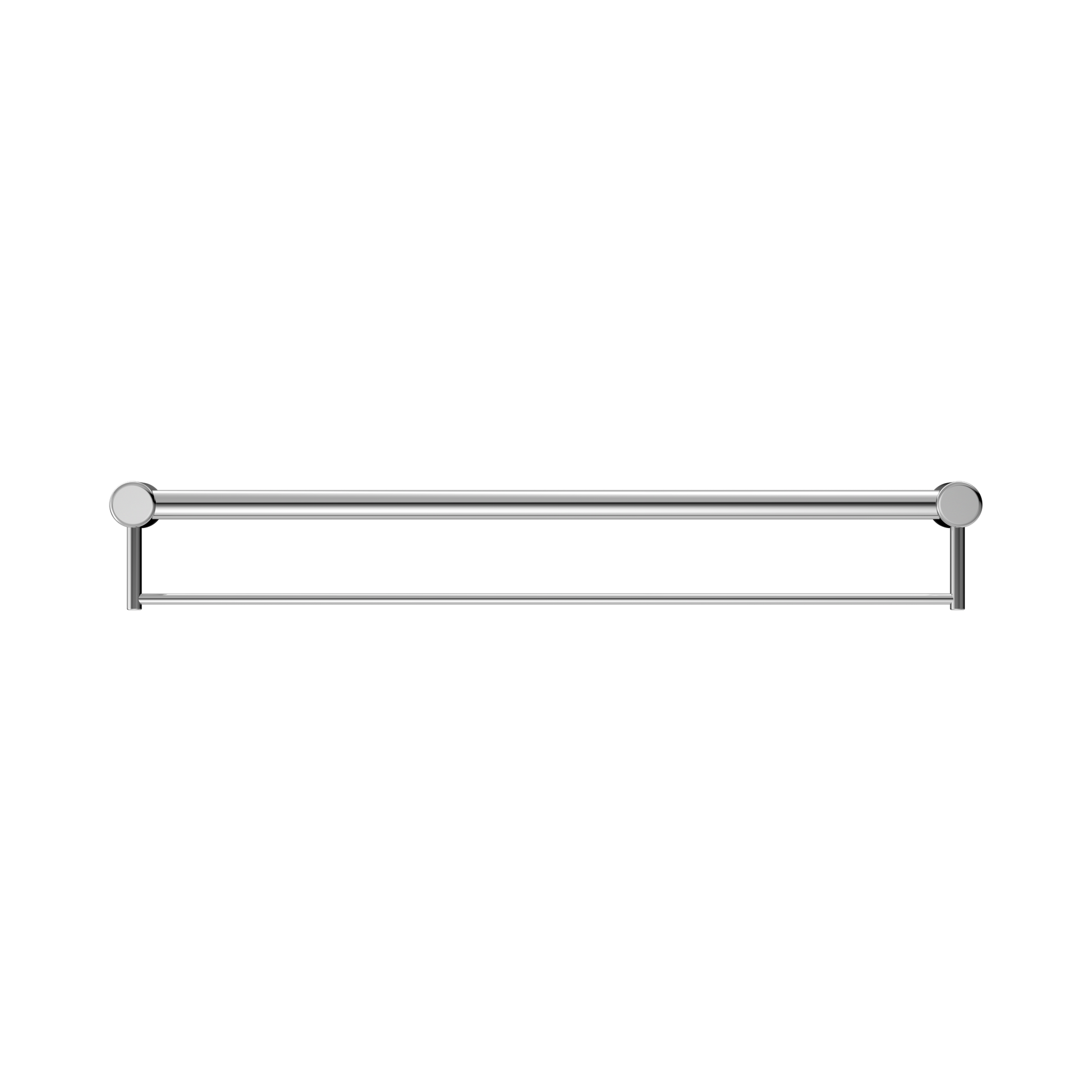 Nero Mecca Care 32mm Grab Rail With Towel Holder 900mm, Chrome