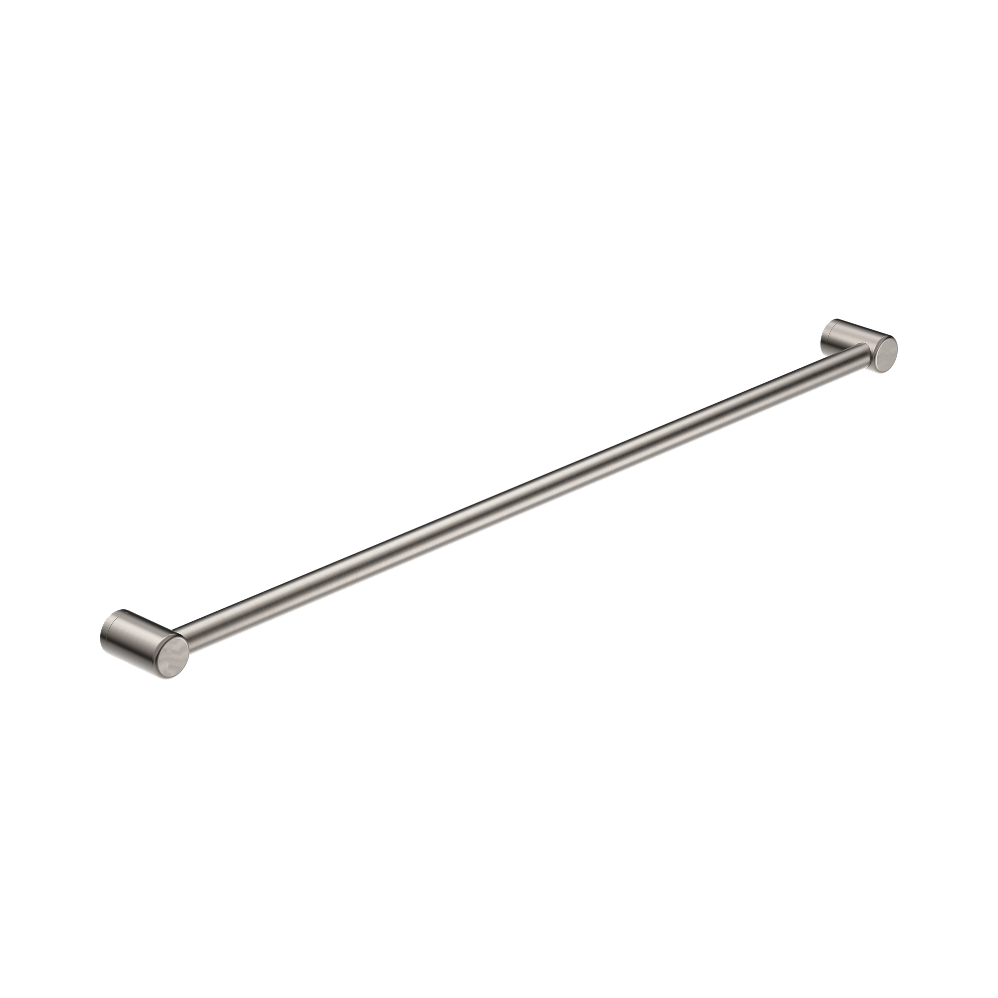 Nero Mecca Care 32mm Grab Rail 1200mm, Brushed Nickel