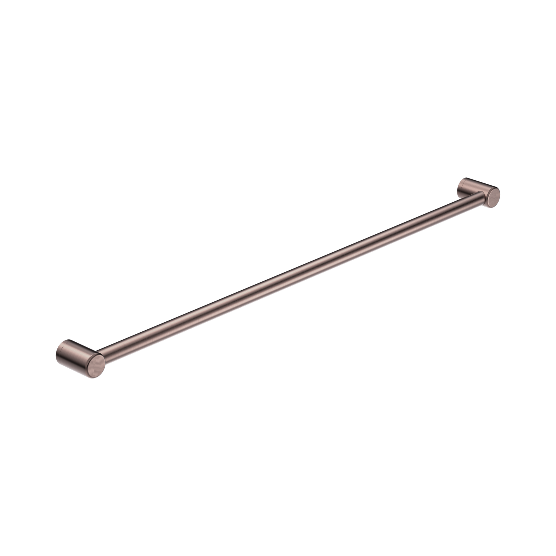 Nero Mecca Care 32mm Grab Rail 1200mm, Brushed Bronze