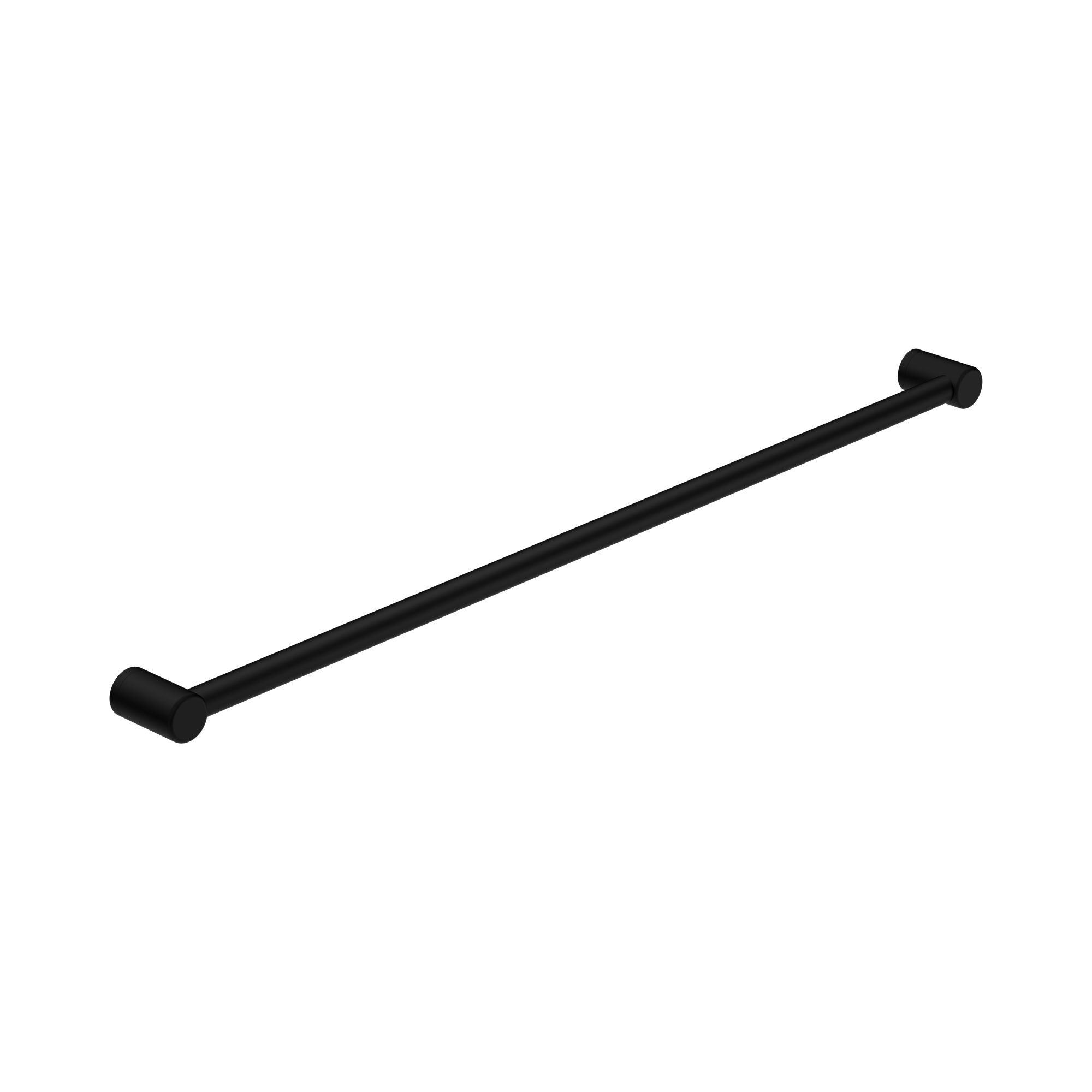 Nero Mecca Care 32mm Grab Rail 1200mm, Matte Black