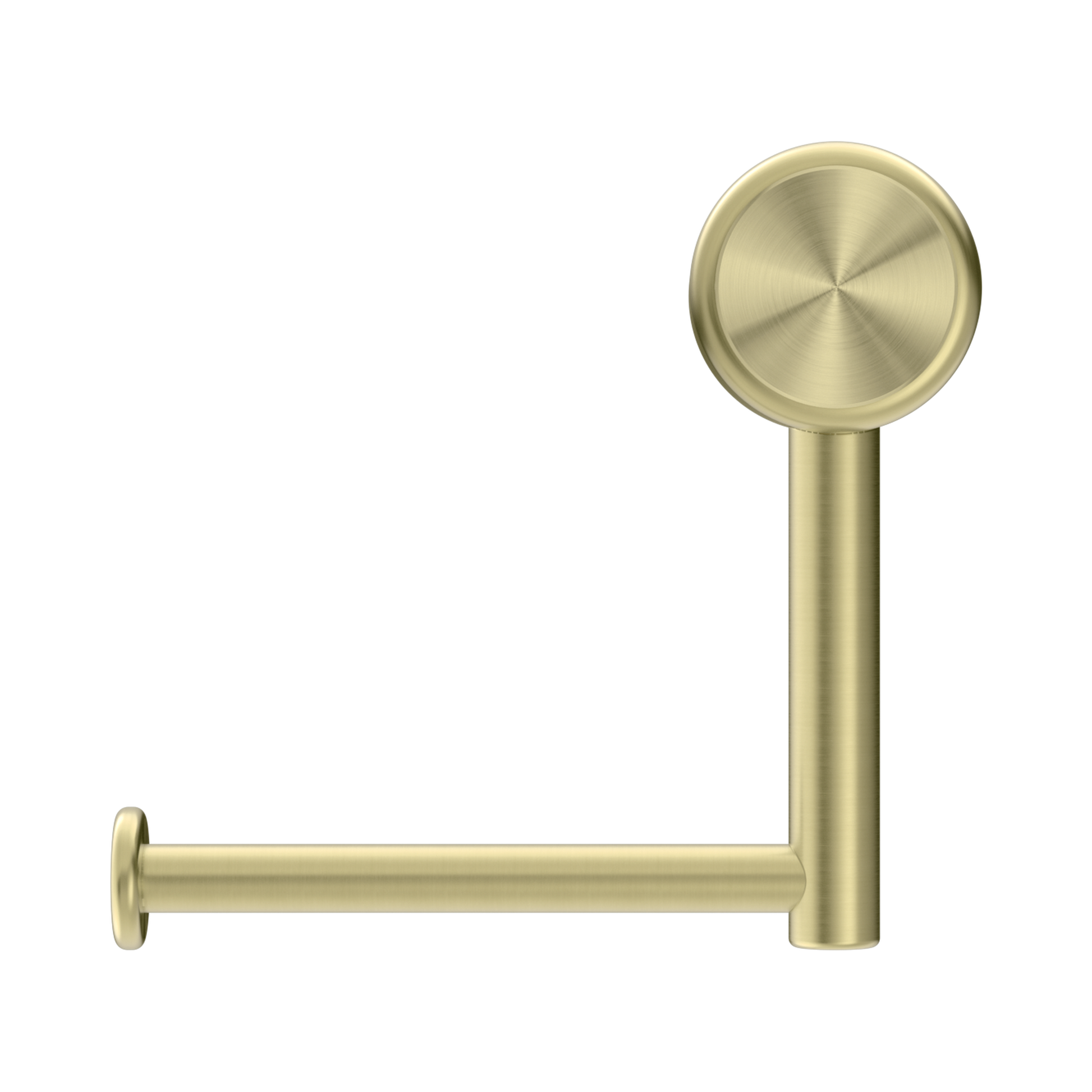 Nero Mecca Care Heavy Duty Toilet Roll Holder, Brushed Gold