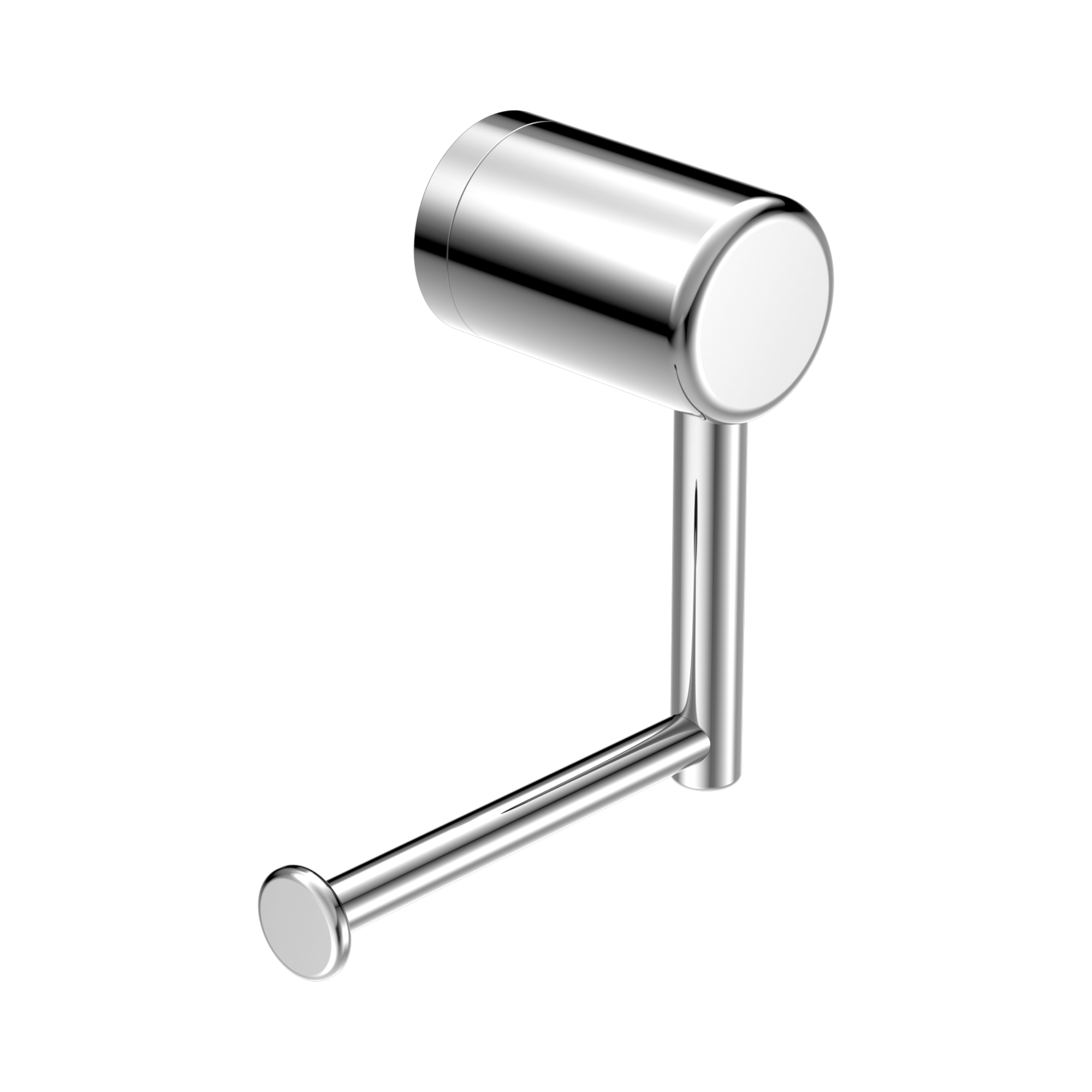Nero Mecca Care Heavy Duty Toilet Roll Holder, Chrome