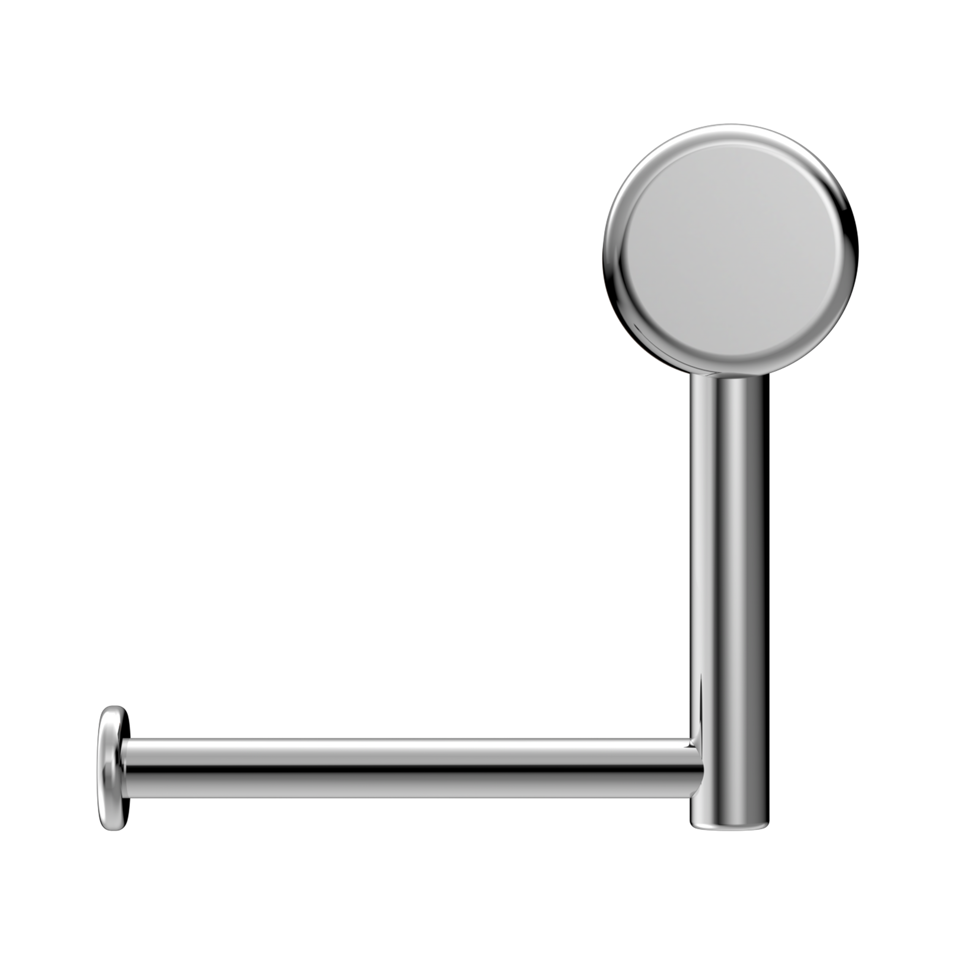 Nero Mecca Care Heavy Duty Toilet Roll Holder, Chrome