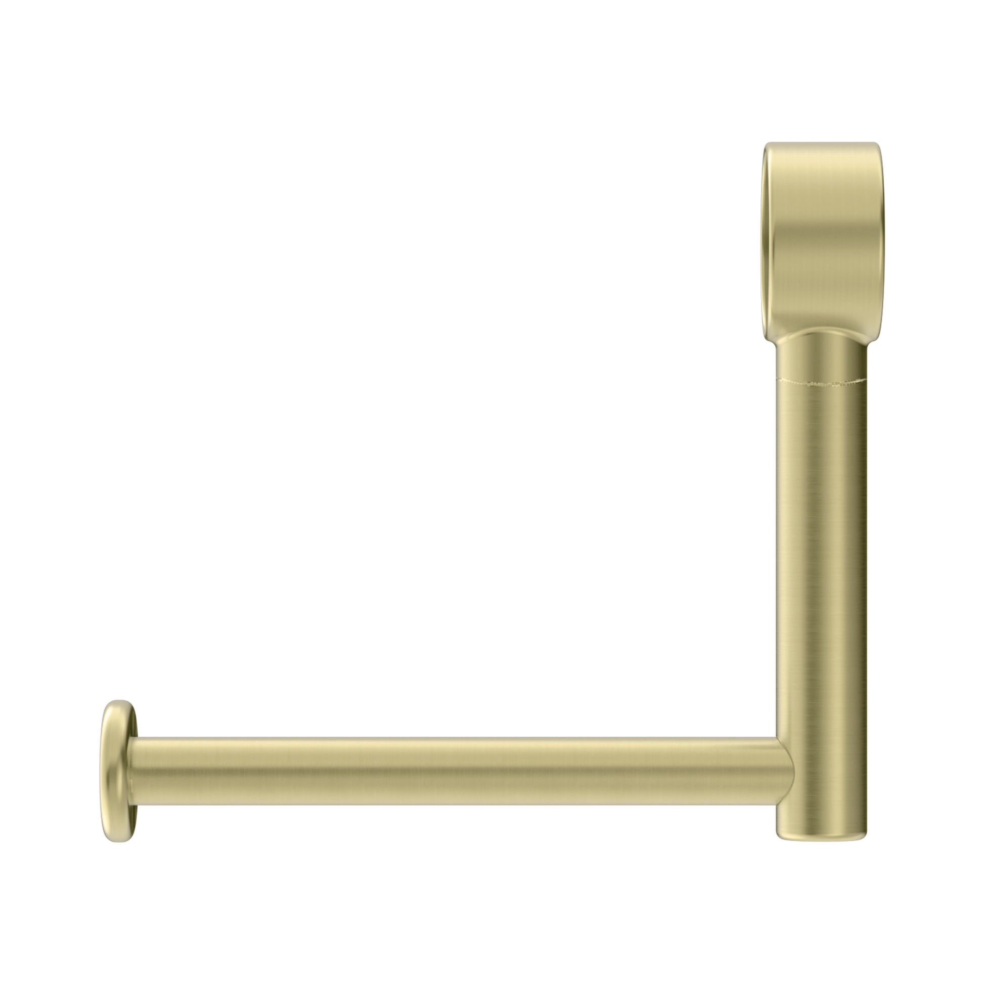 Nero Mecca Care Add On Toilet Roll Holder, Brushed Gold