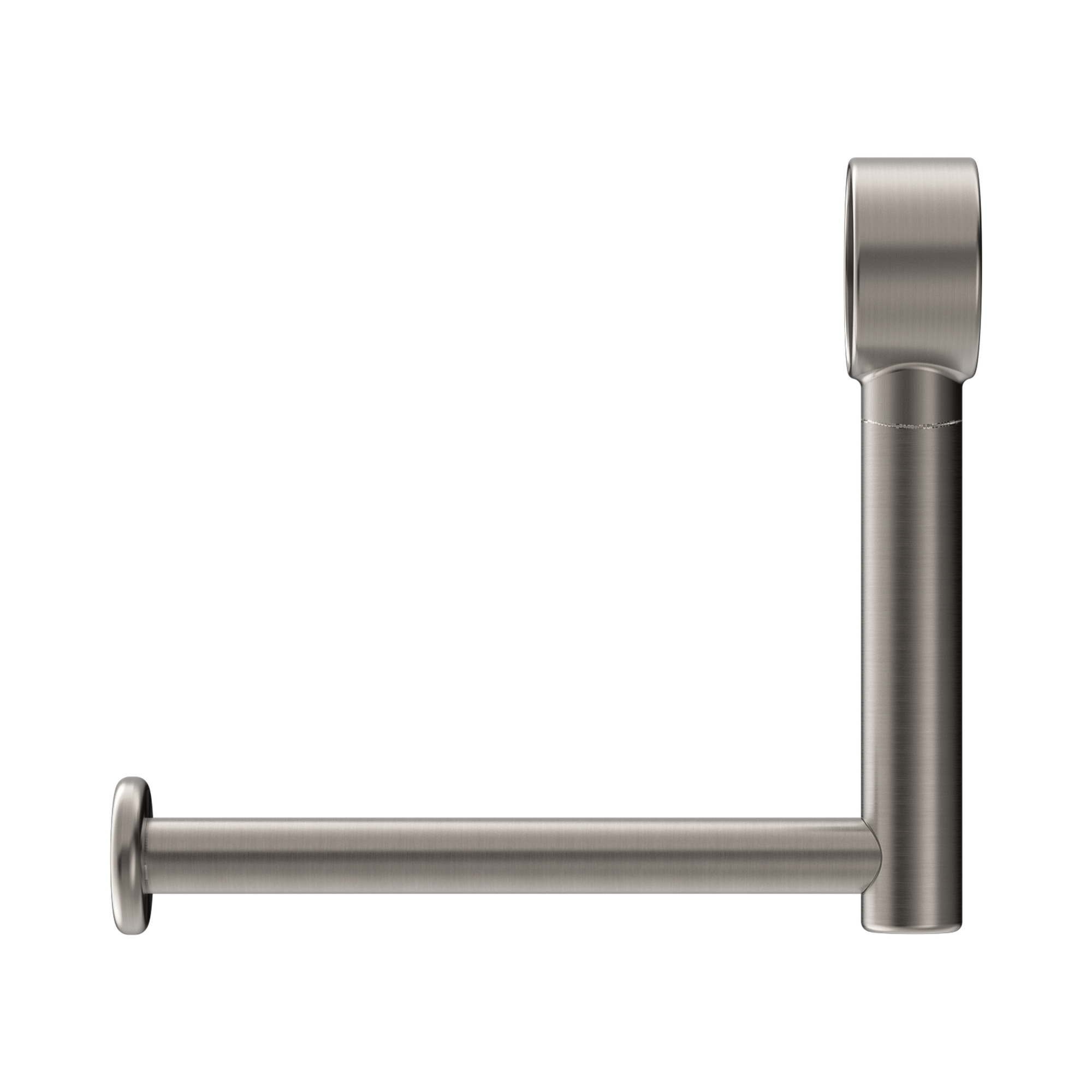 Nero Mecca Care Add On Toilet Roll Holder, Brushed Nickel
