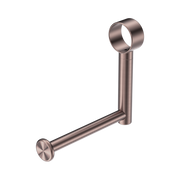 Nero Mecca Care Add On Toilet Roll Holder, Brushed Bronze