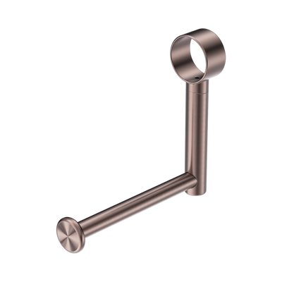 Nero Mecca Care Add On Toilet Roll Holder, Brushed Bronze