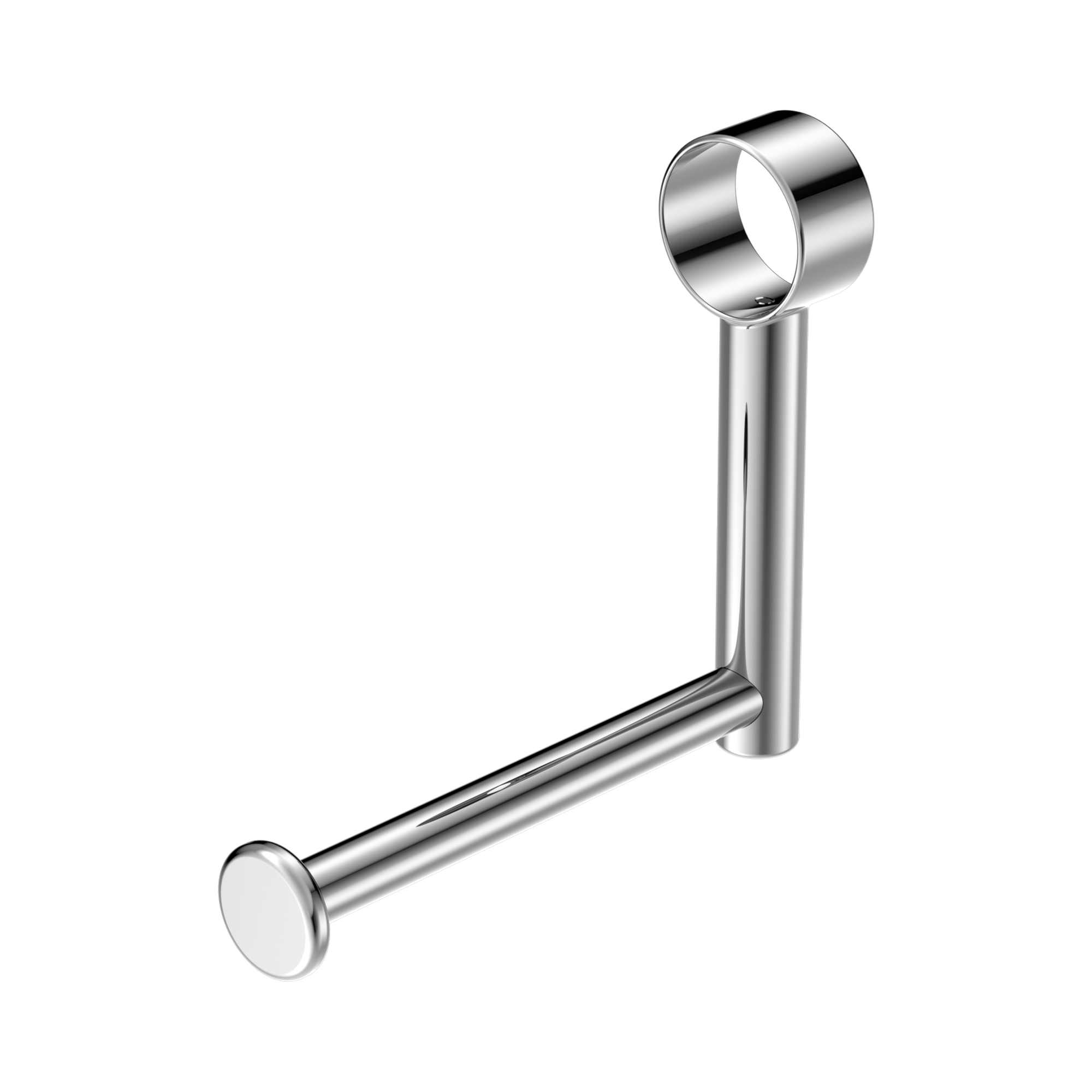 Nero Mecca Care Add On Toilet Roll Holder, Chrome