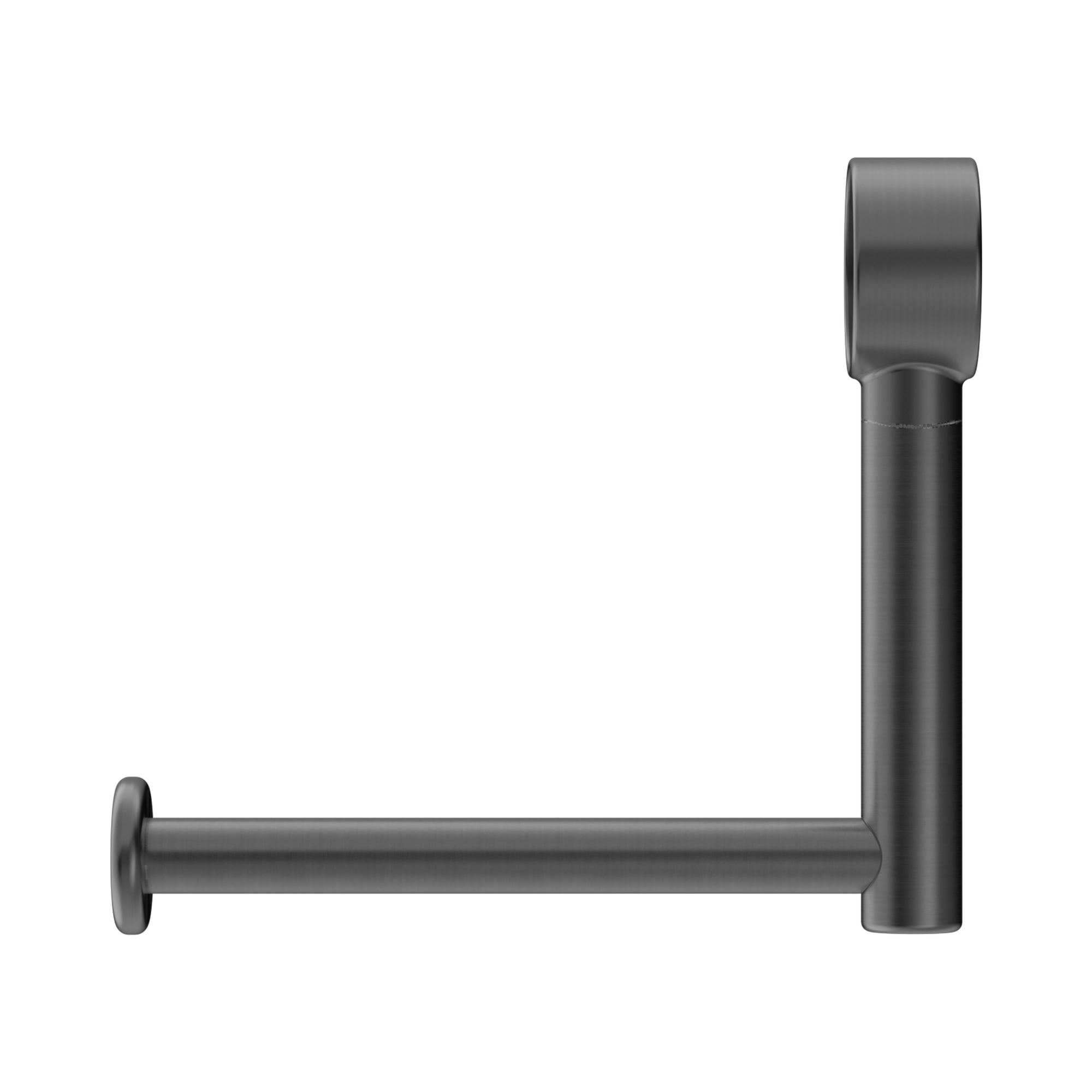 Nero Mecca Care Add On Toilet Roll Holder, Gun Metal