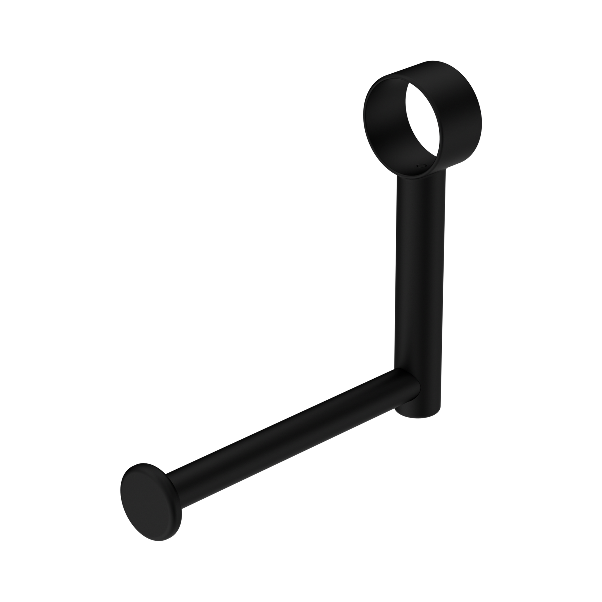 Nero Mecca Care Add On Toilet Roll Holder, Matte Black
