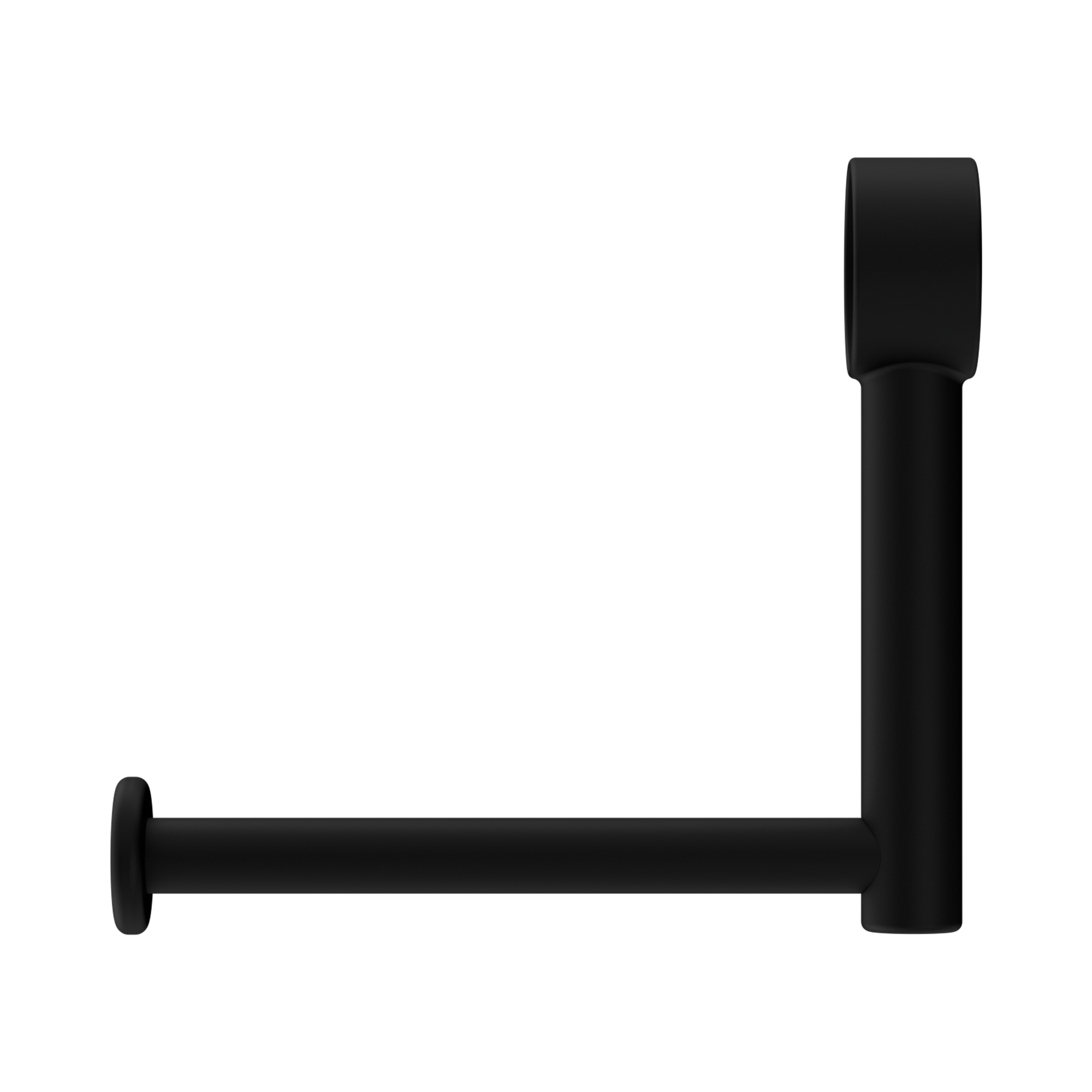 Nero Mecca Care Add On Toilet Roll Holder, Matte Black