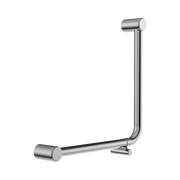 Nero Mecca Care 32mm Ambulant 90 Degree Bent Tube Grab Rail 450X450mm, Chrome