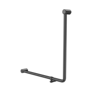 Nero Mecca Care 32mm 90 Degree NZ4121 Accessible Toilet Grab Rail 750X750mm, Gun Metal