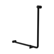 Nero Mecca Care 32mm 90 Degree NZ4121 Accessible Toilet Grab Rail 750X750mm, Matte Black