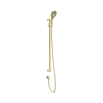 Nero Mecca Care 25mm Grab Rail And Adjustable Shower Rail Set 900mm, Brushed Gold